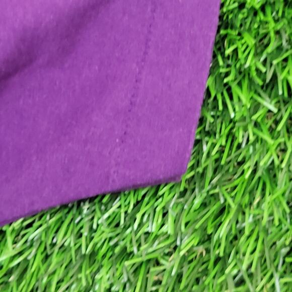 Vintage 1990 La-Paz Peace-Sign Shirt Womens XL 21x27 Purple - Picture 12 of 13